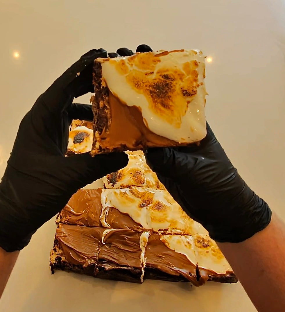 Biscoff S’mores Chocolate Brownie