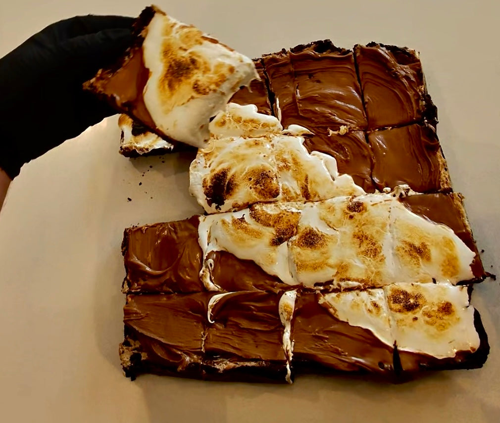 Biscoff S’mores Chocolate Brownie