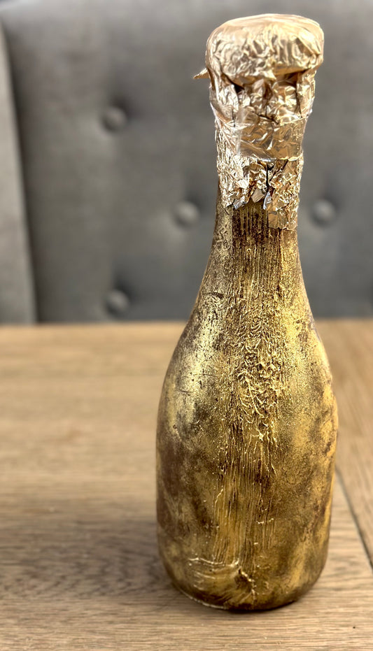 Golden Chocolate Bottle