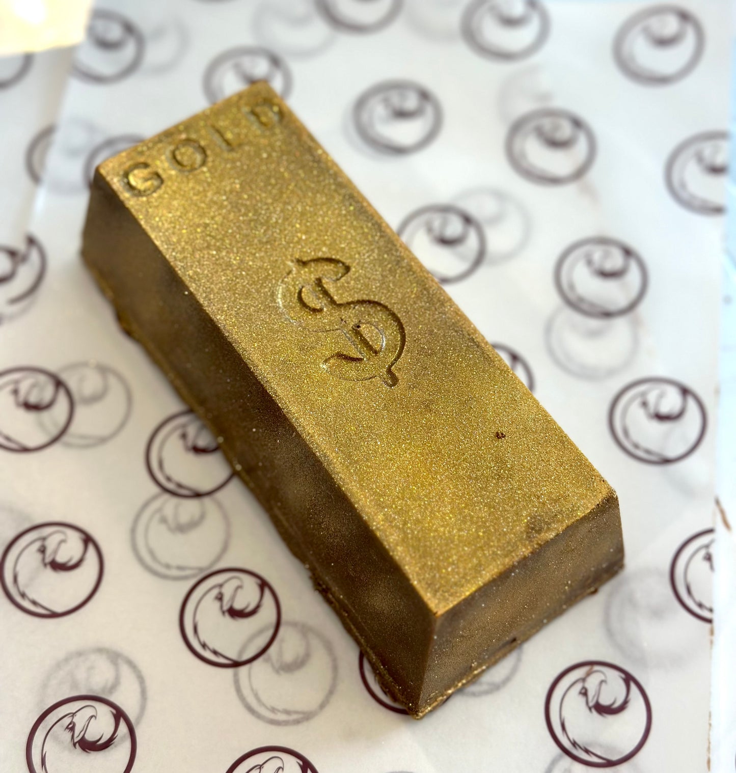 Gold Nutella Chocolate Bar