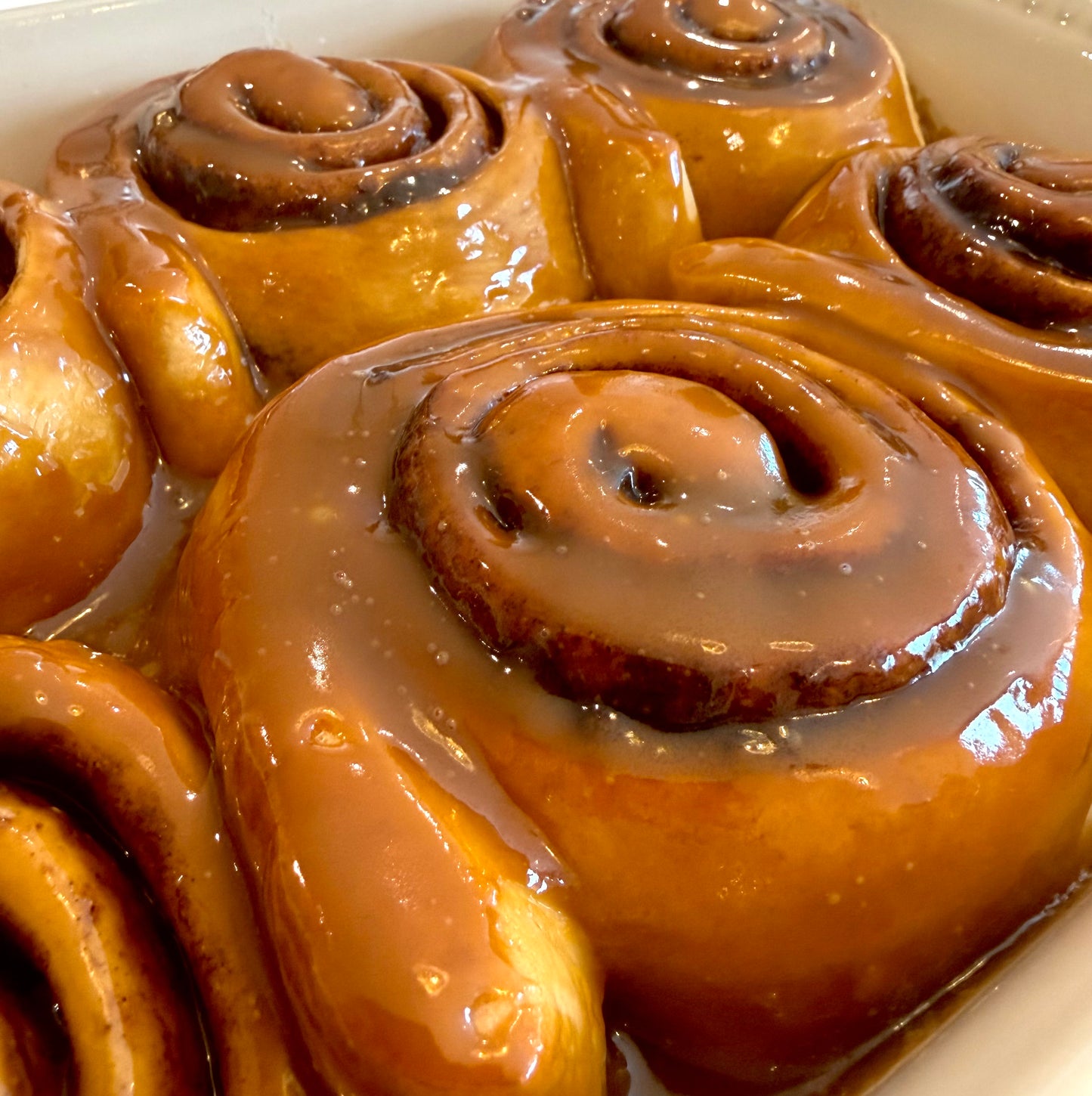 Sticky Toffee Cinnamon Rolls