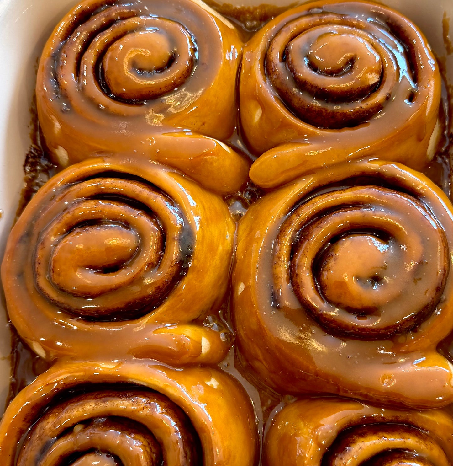 Sticky Toffee Cinnamon Rolls