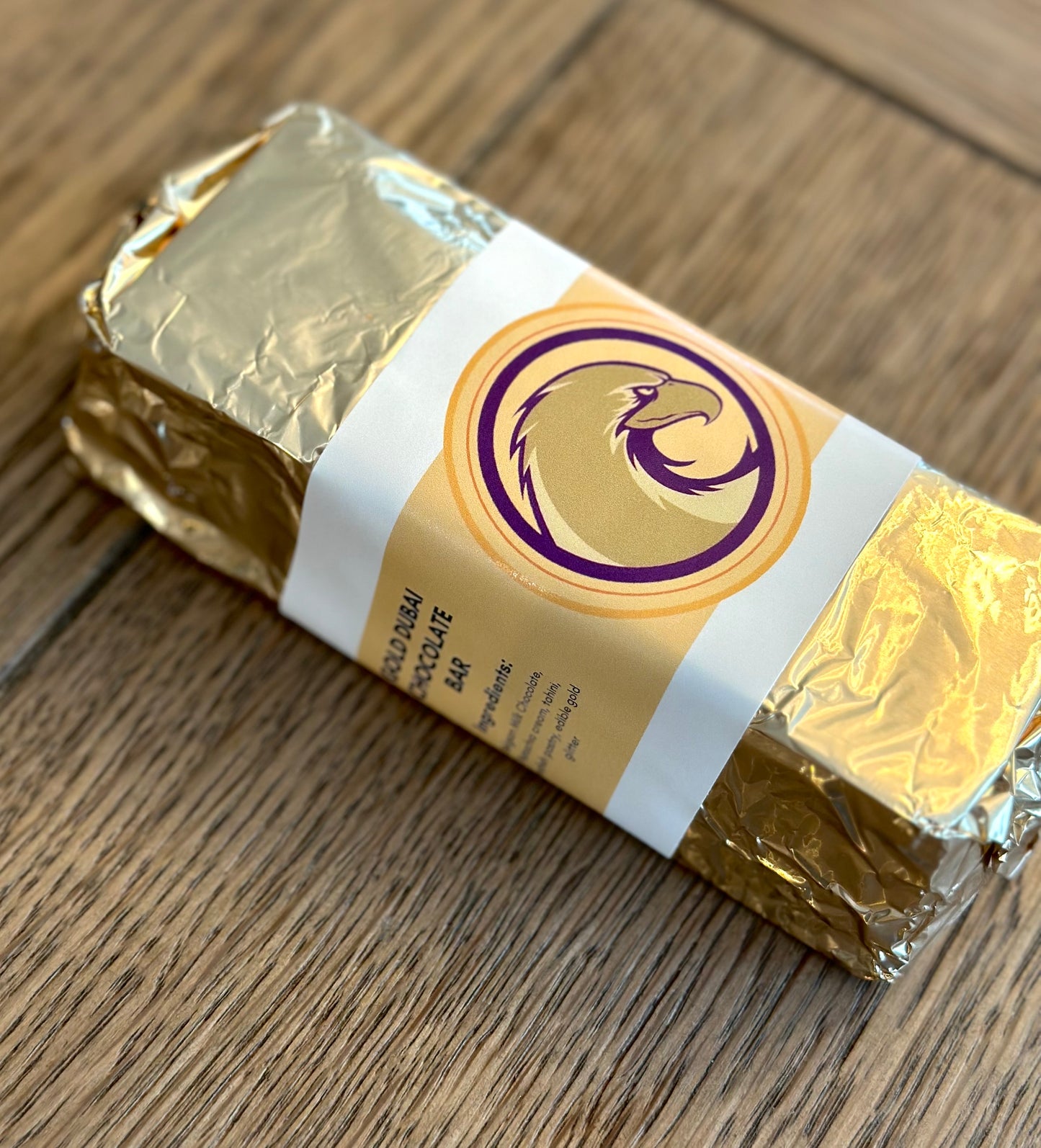 GOLD DUBAI CHOCOLATE BAR